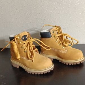 Champion Kids Tan Boots